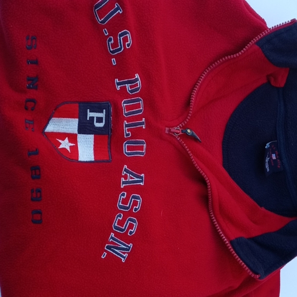 U.S polo half zip fleece - Picture 3 of 4